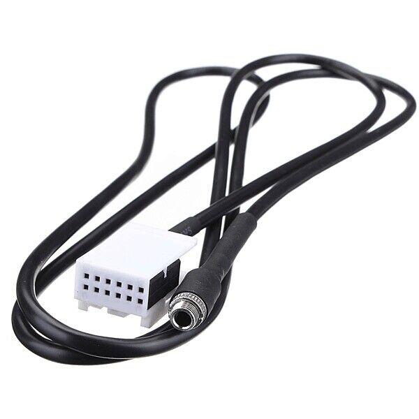3.5 Jack AUX Auxiliary Audio Input Kit Adapter Cable for BMW E60 E61 E63 E64