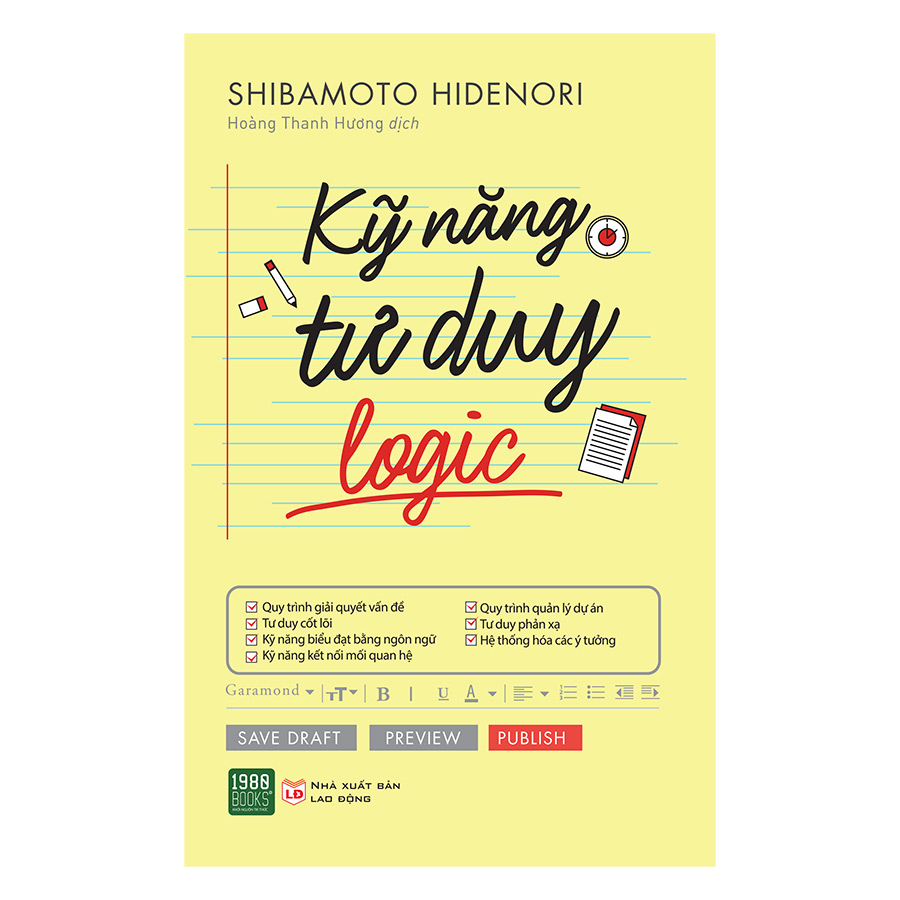 Combo Tư Duy Phản Biện + Kỹ Năng Tư Duy Logic