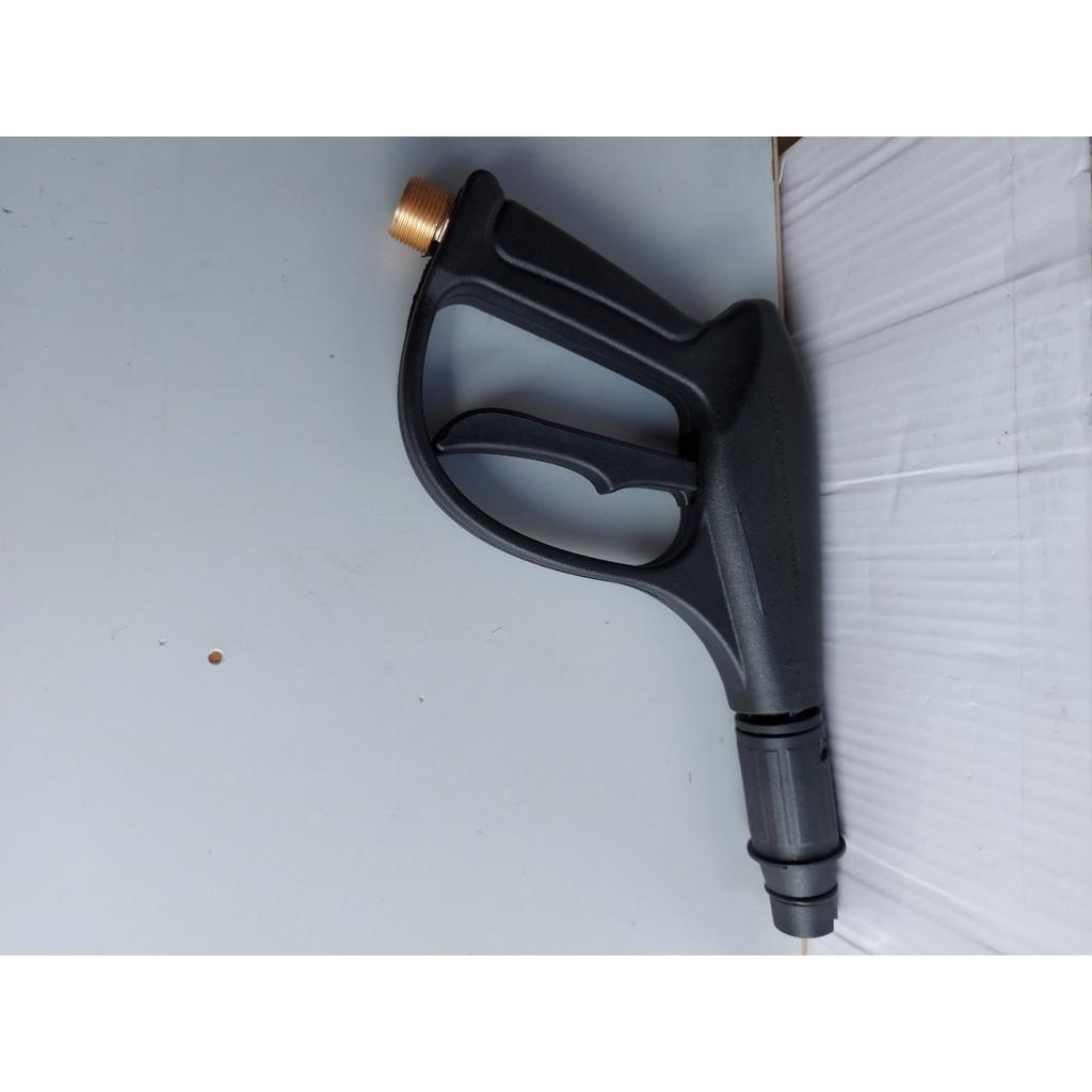 Súng xịt - súng rửa xe áp lực cao mini cho máy xịt rửa áp lực cao (Ren ngoài 22mm). đầu chỉnh tia