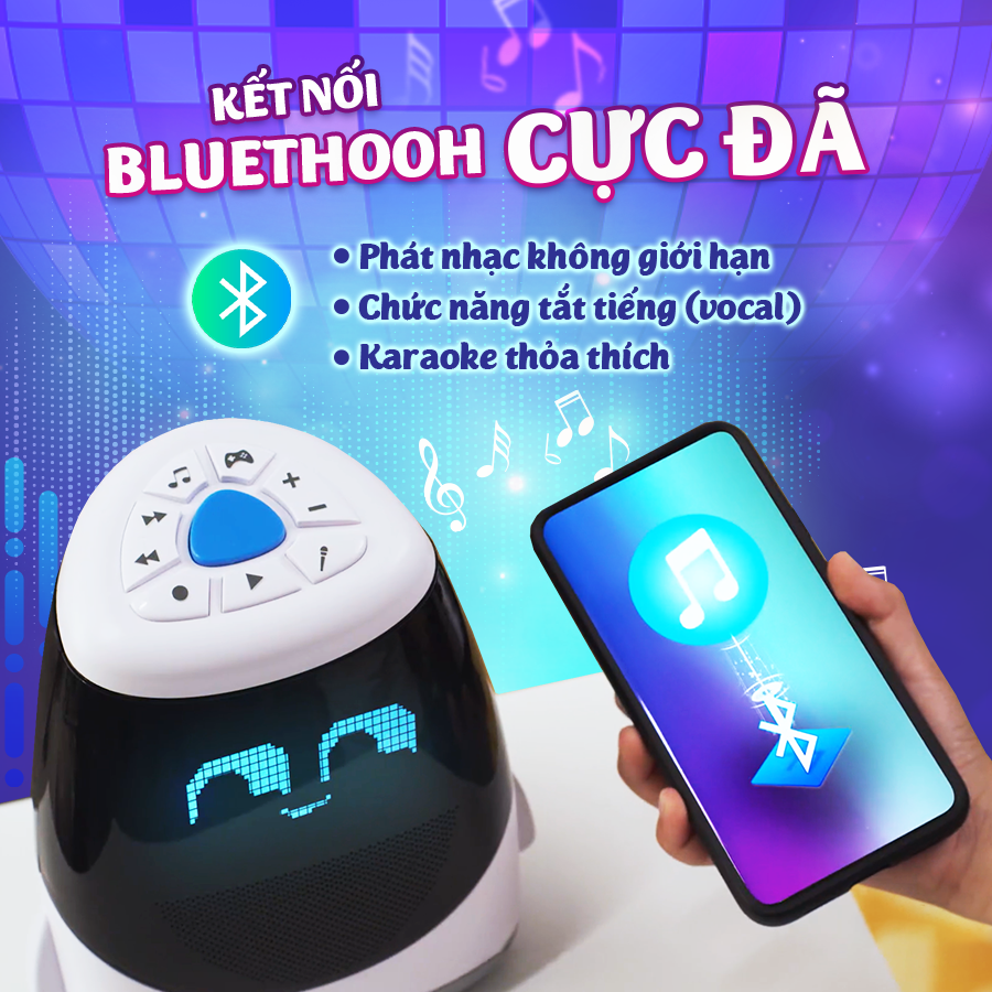 Đồ Chơi LITTLE TIKES Máy Karaoke Tobi Kết Nối Bluetooth Cho Bé 657566C