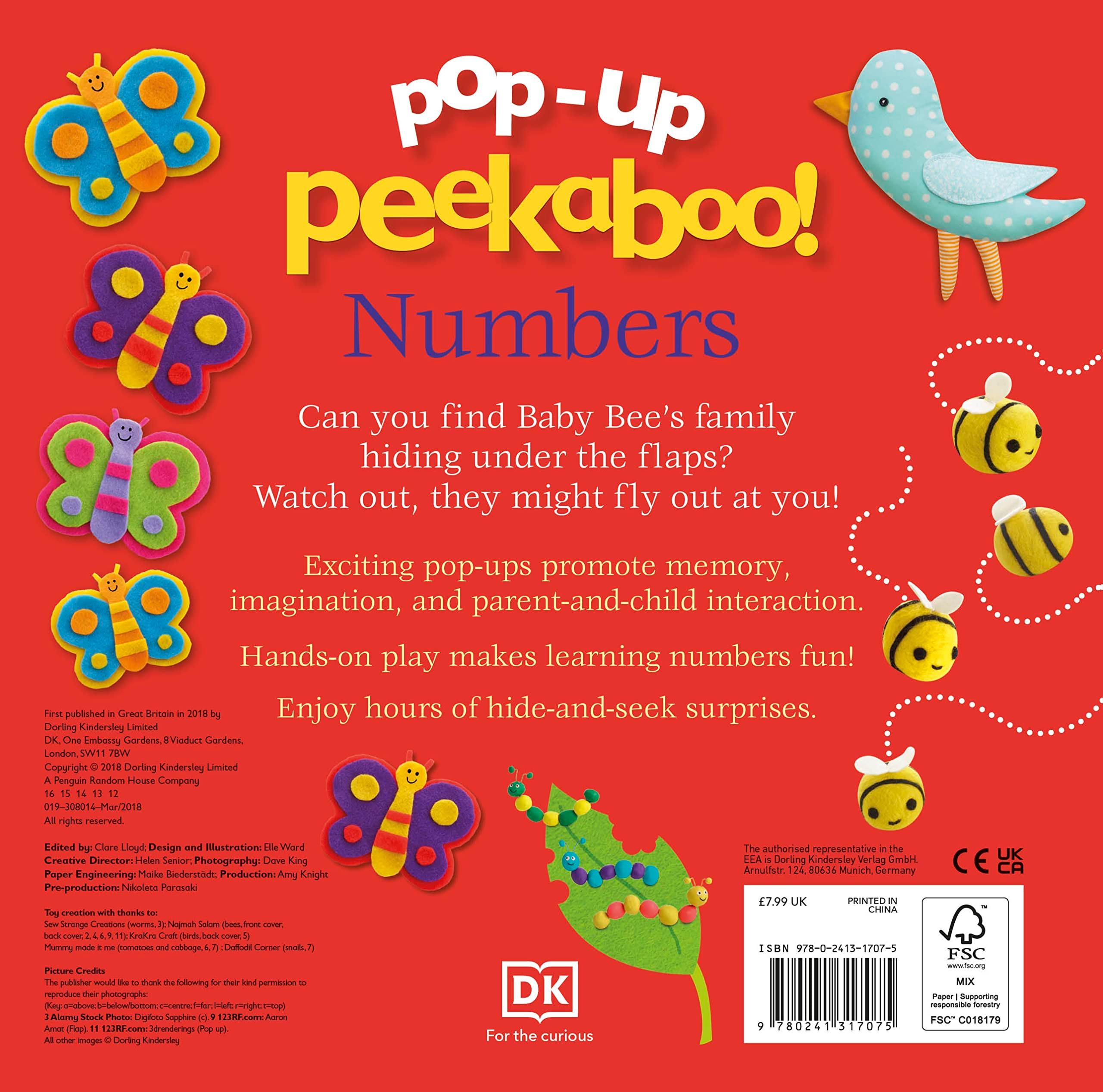 Sách Pop Up Peekaboo! Numbers