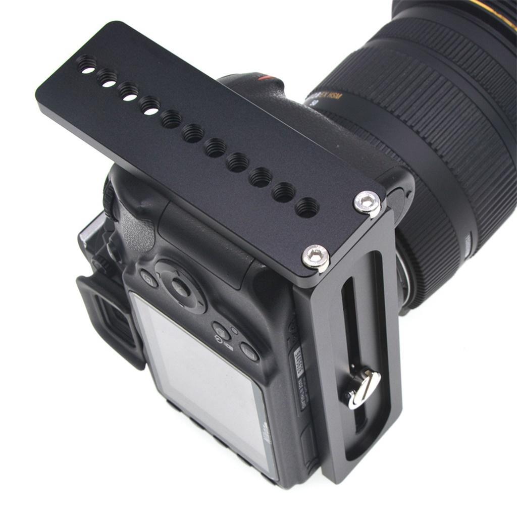 Vertical & Horizontal Quick Release L Plate Bracket for  DSLR Camera