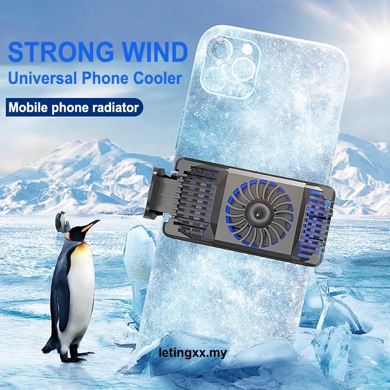 Quạt Tản Nhiệt Hỗ Trợ Chơi Game Cho Điện Thoại Iphone Xiaomi Huawei Samsung