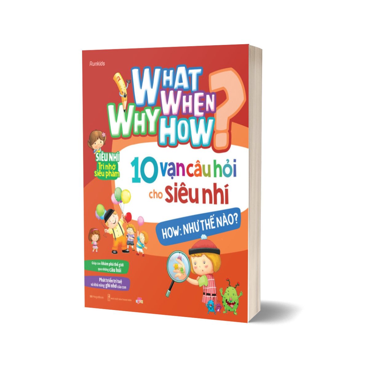 Bộ Sách What Why When How? - 10 Vạn Câu Hỏi Cho Siêu Nhí (Bộ 4 Cuốn)