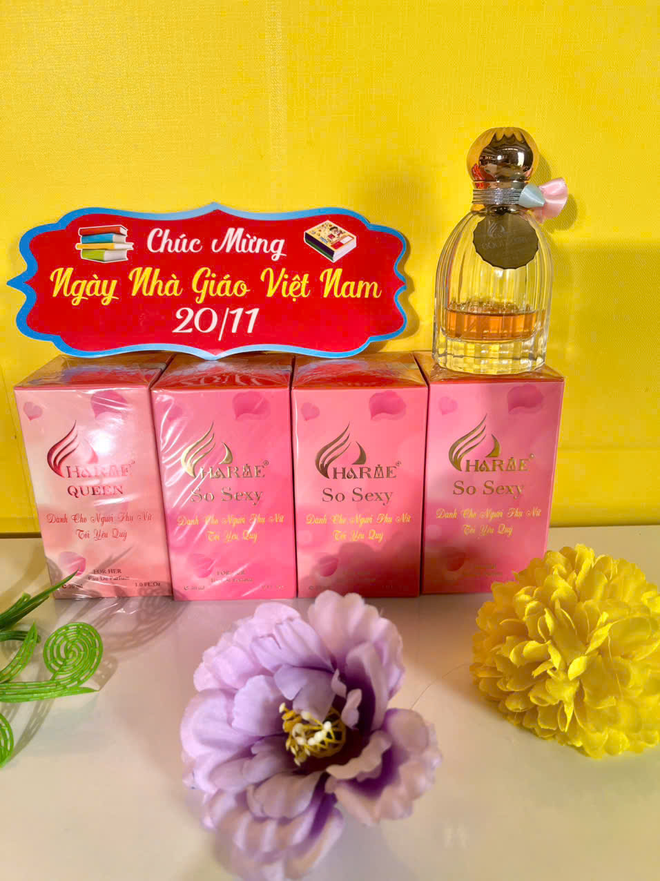 Quà Tặng 20/11, quà tặng sinh nhật, người yêu Nước Hoa Nữ chính hãng Charme 30ml