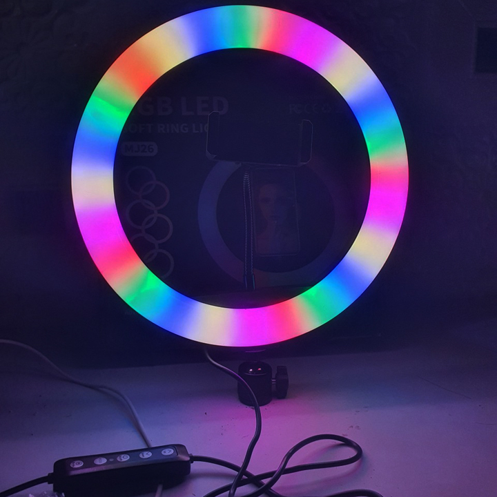 Đèn Live stream led RGB hiệu ứng nhiều màu quay phim Tik tok - T0125