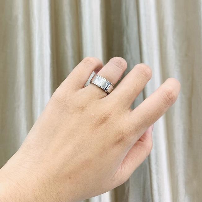 Nhẫn Cặp Danny Jewelry Bạc 925 Đính đá CZ Xi Rhodium SP7225100010