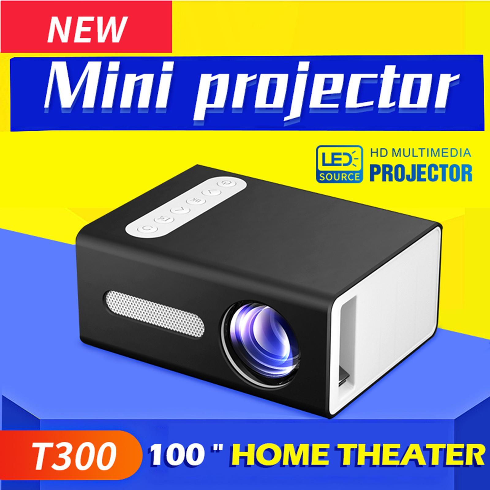 LED Mini Pocket 1080P LCD Home Theater USB TF AV Kids Gift