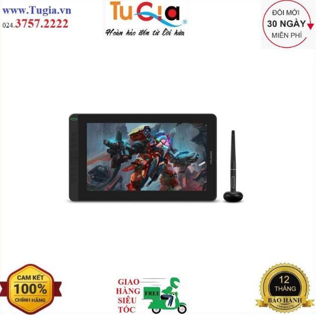 Huion Kamvas 13 (GS-1331) Graphic Tablets - Bảng vẽ Cảm ứng - Hàng chính hãng