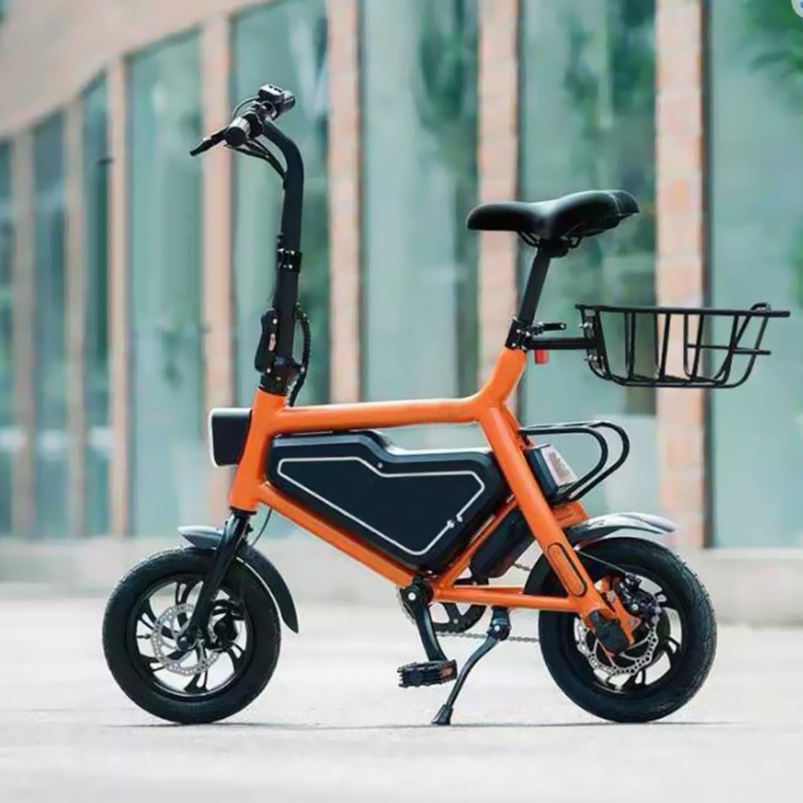 Bike Rear Basket Durable  Basket for Hiking Camping Kid Folding Bikes