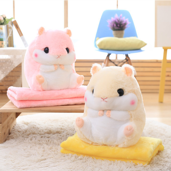 GỐI MỀN CHUỘT HAMSTER 2 TRONG1