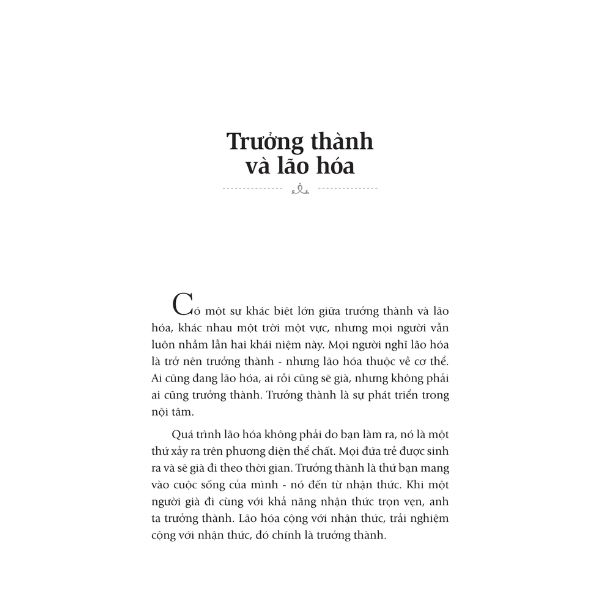 Sách Trưởng thành - Osho