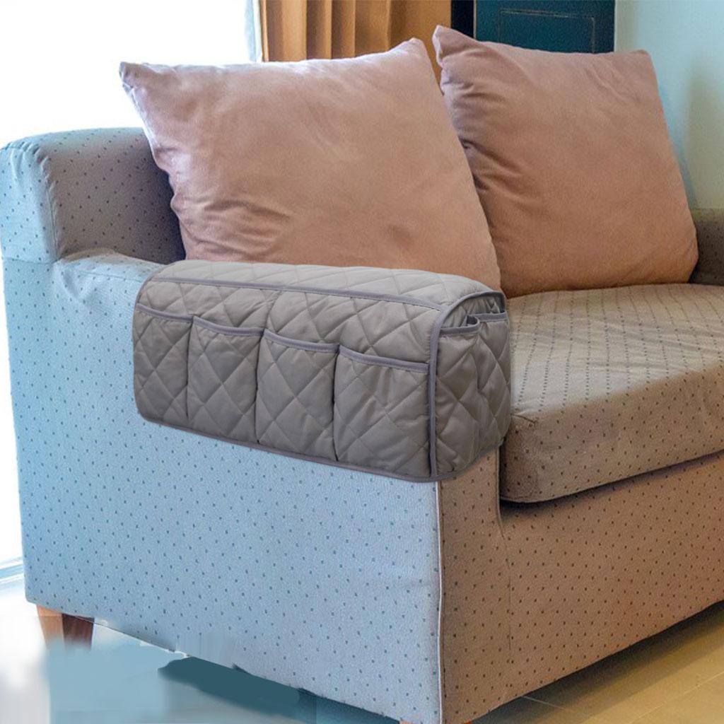 3pcs Non-Slip Sofa Armrest Organizer Couch Bedside Holder  for Book