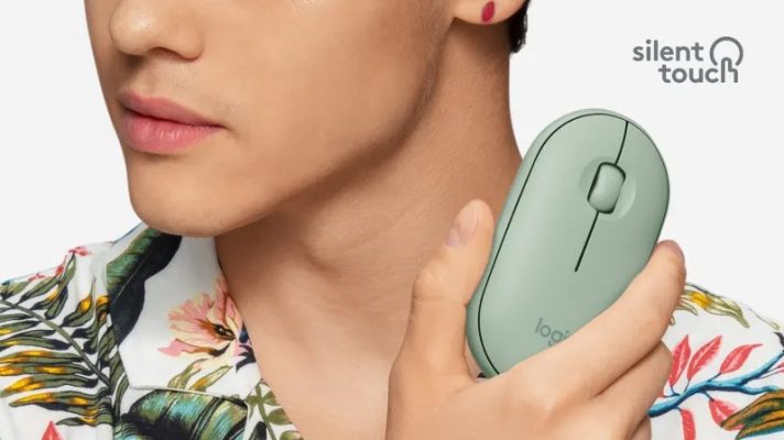 Chuột không dây Bluetooth Silent Logitech Pebble M350 (Hồng) – Tầm Nhìn