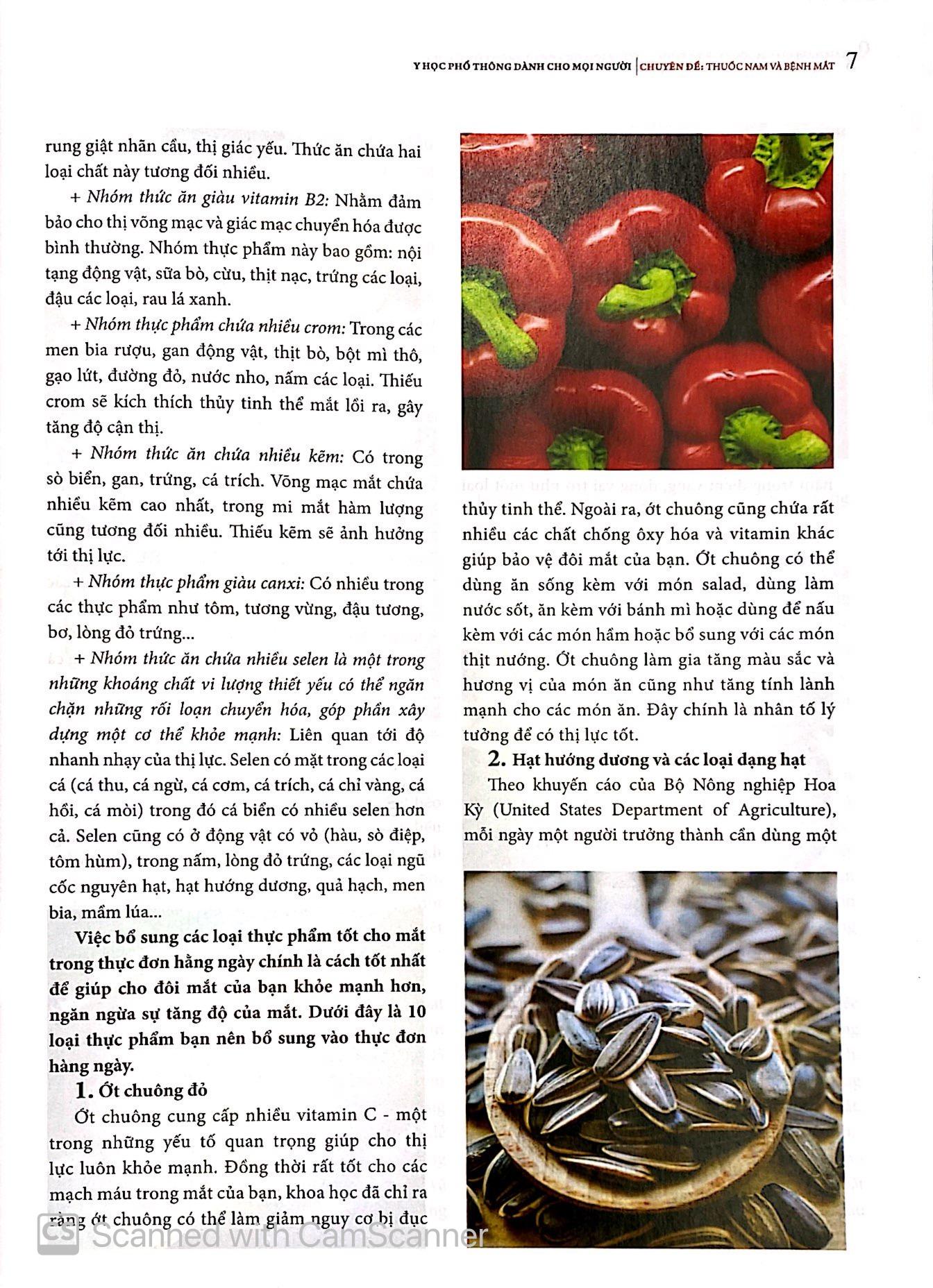 Y Học Phổ Thông Dành Cho Mọi Người - Chuyên Đề: Thuốc Nam Và Bệnh Mắt