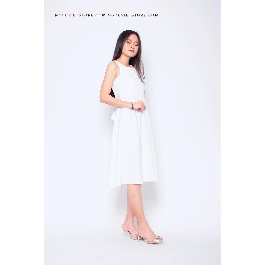 Đầm Maxi Trơn Cổ Tròn Hở Lưng SP027897  ( Hình Shop Tự Chụp) / ngocvietshop07 (hình thật