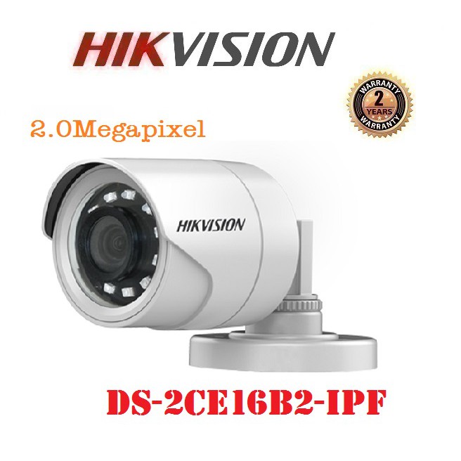 Bộ Camera Quan Sát HIKVISION 8 Kênh 2.0MP FHD 1080P - Trọn bộ 8 mắt 2.0MPX - Đủ Phụ Kiện Lắp Đặt ( HDD 2TB ) - Hàng Chính hãng