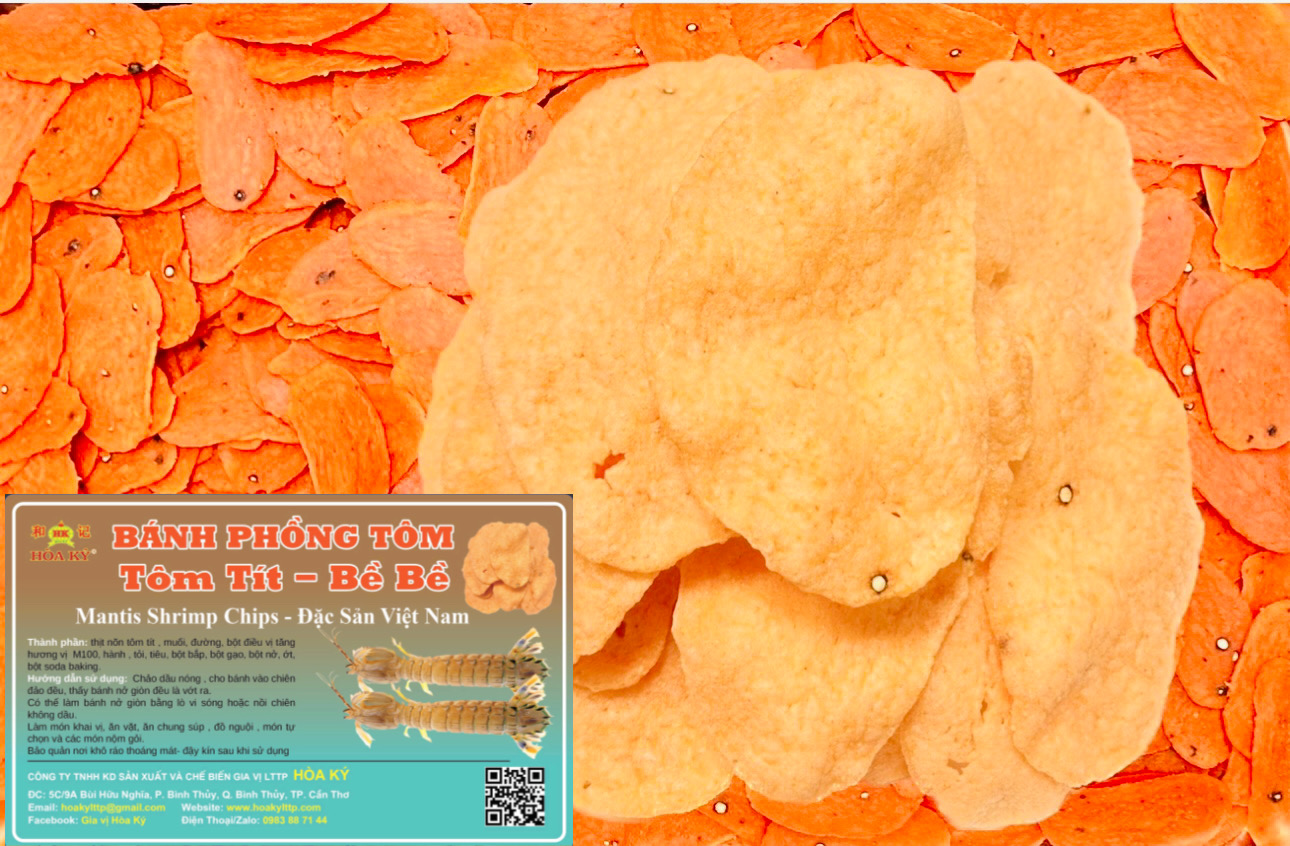 Bánh phồng tôm thượng hạng 1kg Hoà Ký
