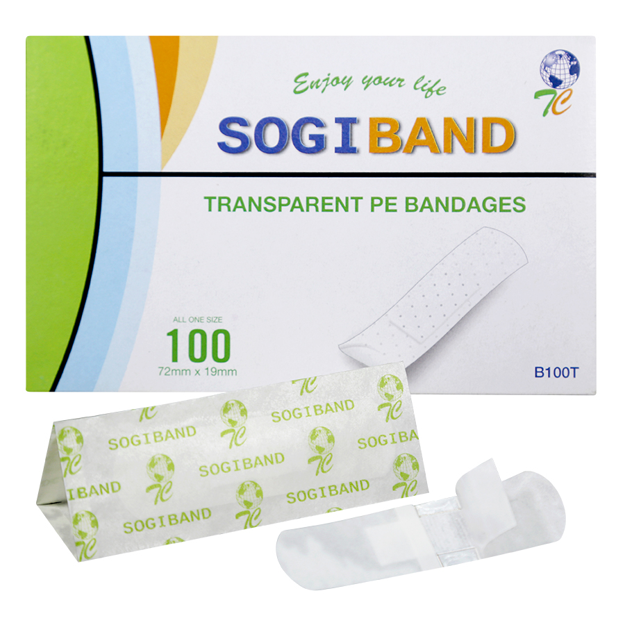 Băng Keo Cá Nhân Trong Suốt SOGIBAND