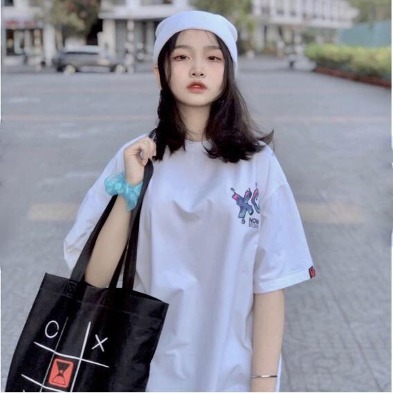 Áo Thun Nam Nữ XO Freesize, Thun mặc thoải mái, Áo thun UNISEX Form Rộng FreeSize, Áo thun nam nữ mặc , formn rộng chất cotton dày mịn
