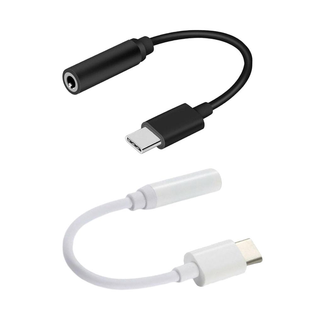 USB 3.1 Type C Male to 3.5mm AUX Female Earphone Audio Adapter Cable