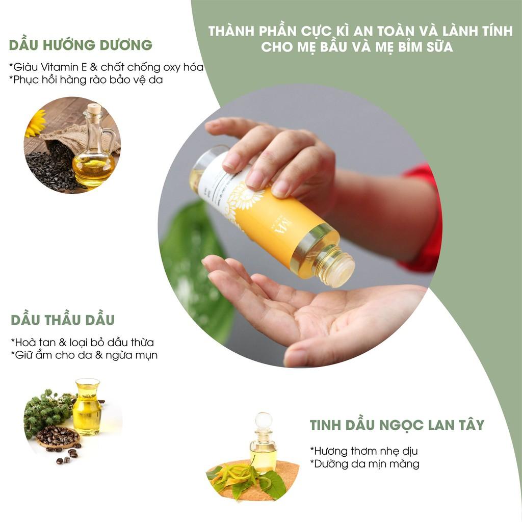 Dầu Tẩy Trang Hướng Dương Mộc An Cleasing Oil Làm Sạch Sâu, Giảm Tốc Độ Lão Hóa 100ml