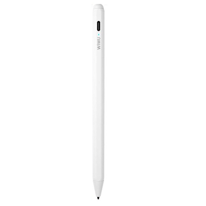 Bút cảm ứng stylus thông minh đầu bút 1.4mm siêu mịn mượt hiệu WIWU Pencil X cảm ứng điện dung cho iPad trang bị thời lượng pin cao - Hàng nhập khẩu