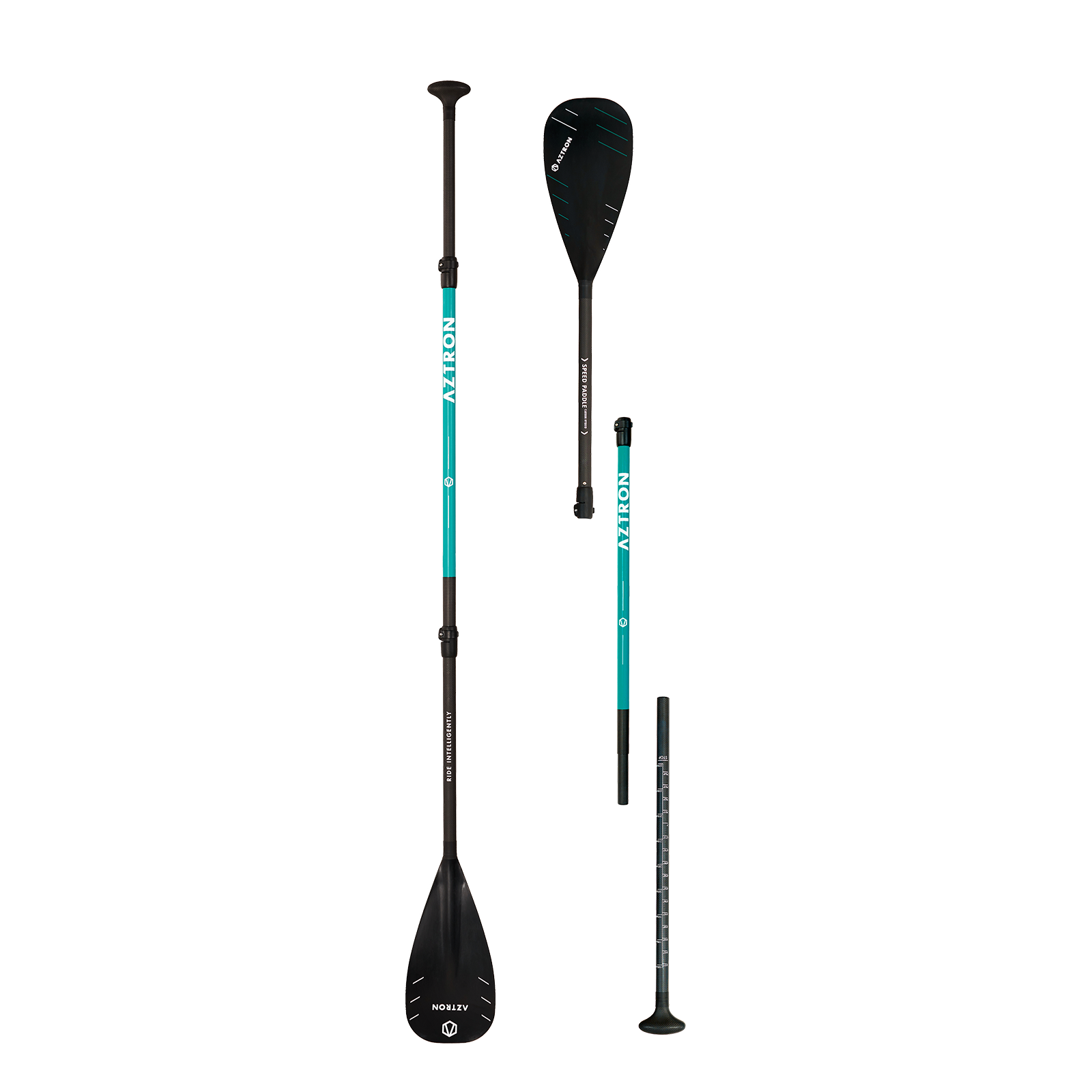 Mái chèo Aztron Speed Carbon Hybrid Paddle 3-Section AC-P201 2021