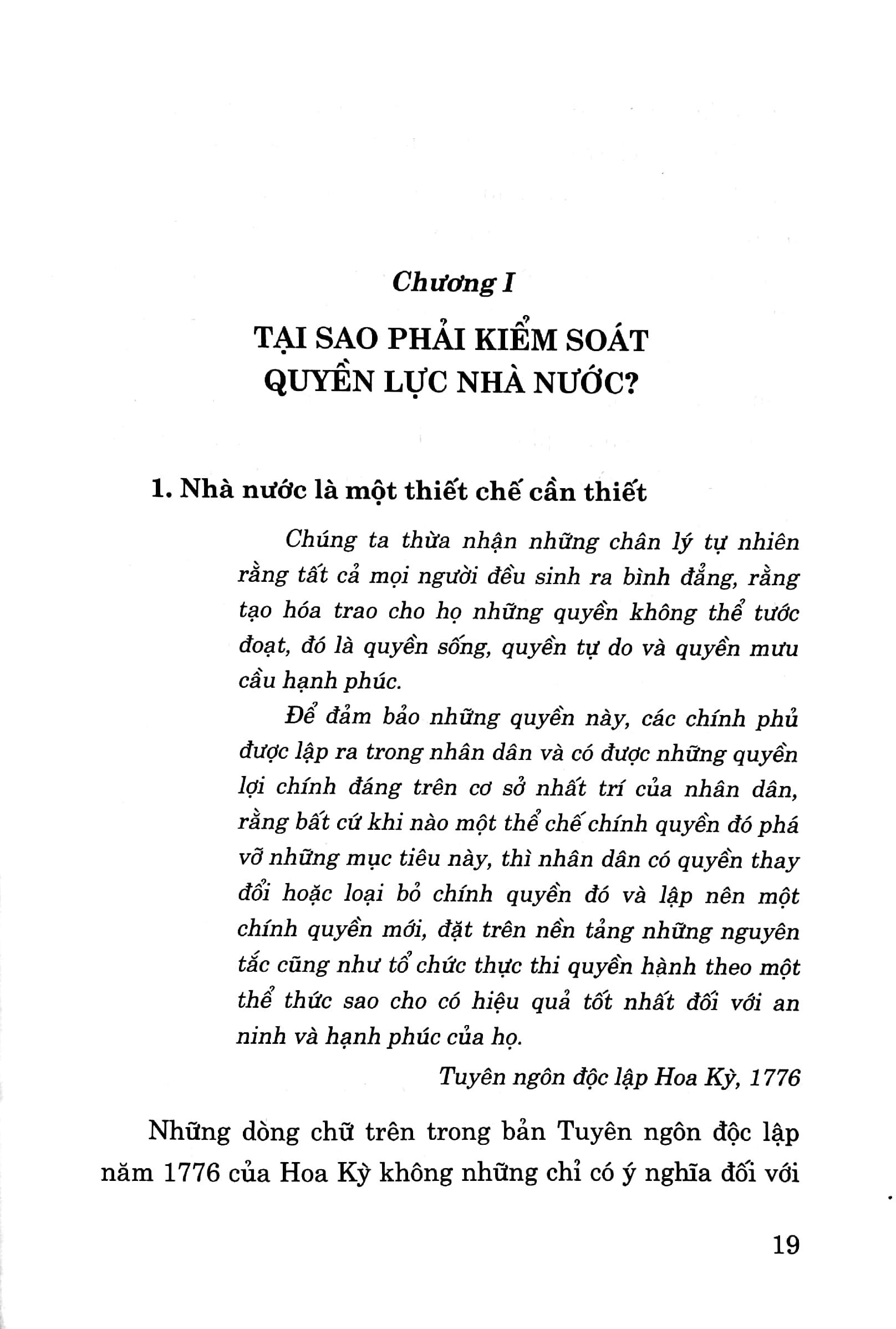 Kiểm Soát Quyền Lực Nhà Nước (Tái Bản Có Sửa Chữa, Bổ Sung)