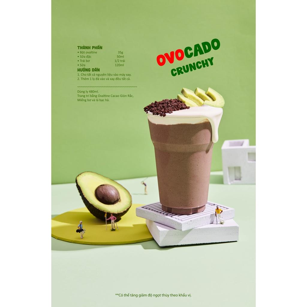 Kẹo Cacao Giòn Rắc Crunchy Pop Ovaltine - Túi 30 gói x 8g