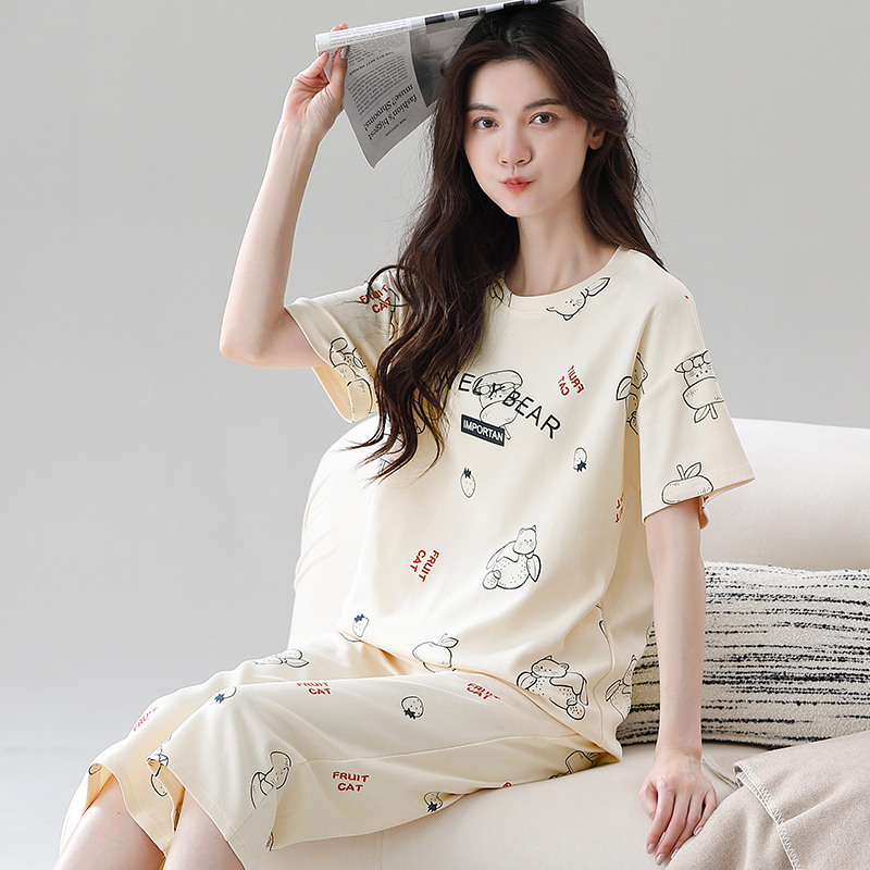 Quần áo mặc nhà cotton 5676