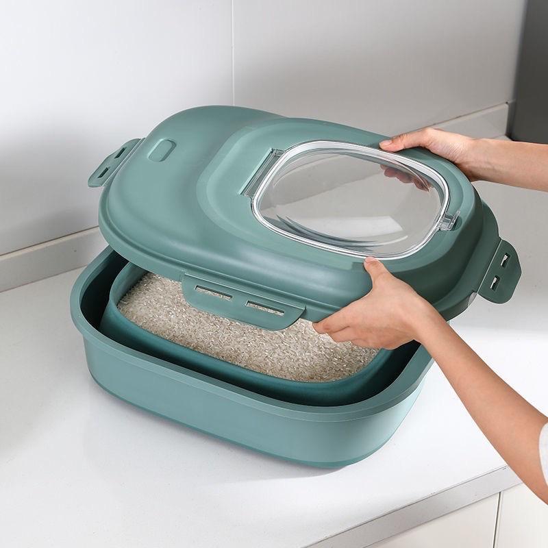 Thùng Đựng Gạo / Thực Phẩm Đa Năng Chống Ẩm Gấp Gọn Tiện Dụng