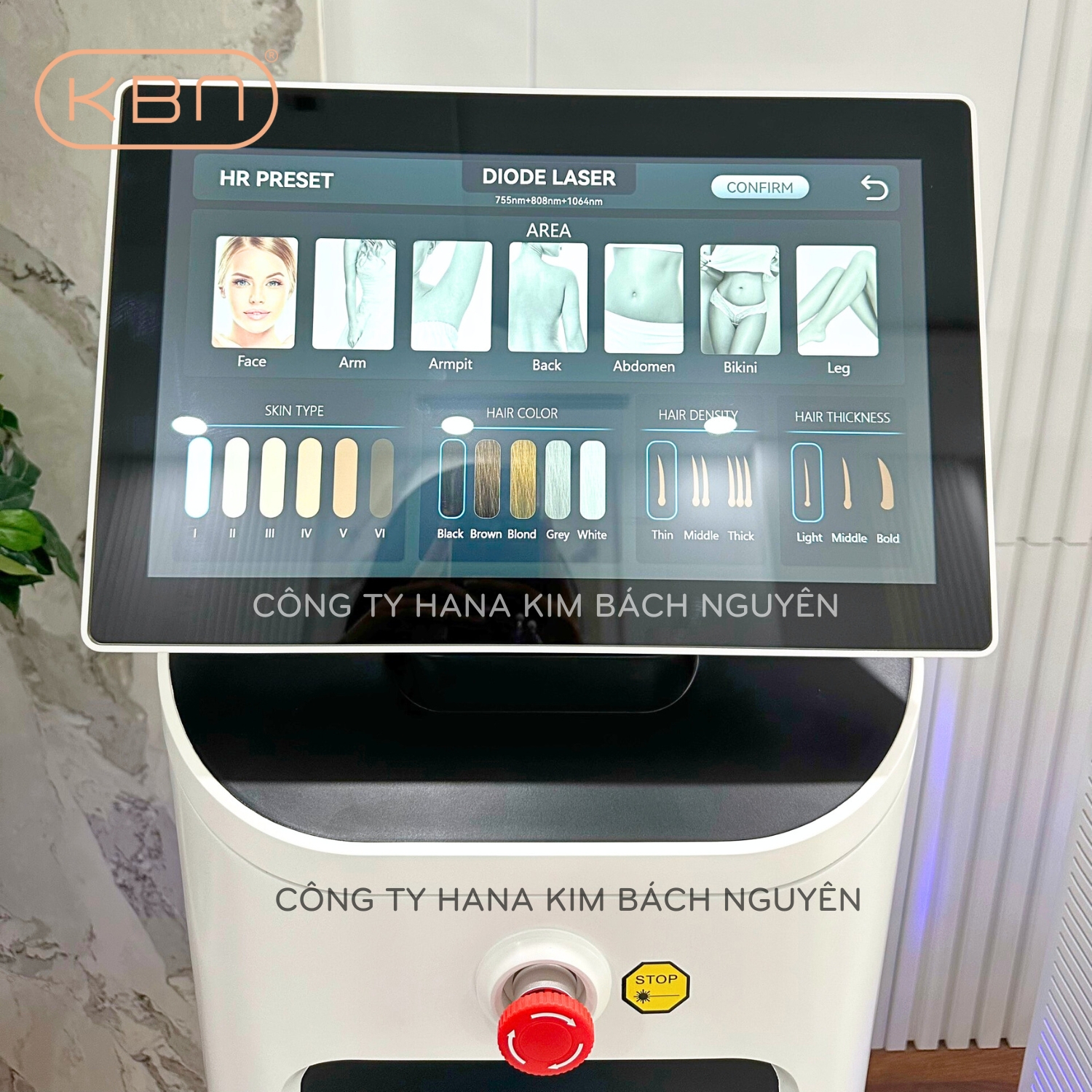 Máy triệt lông Diode Laser BM-101 Công Nghệ Cao Loại Bỏ Lông Toàn Thân Vĩnh Viễn