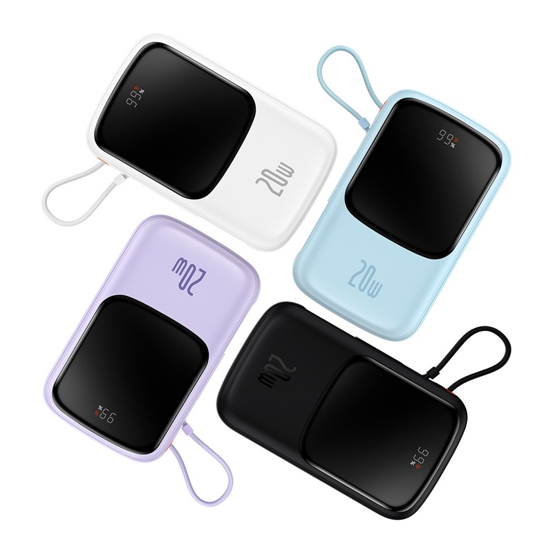 Sạc dự phòng Baseus Qpow Pro Digital Display Fast Charge Power Bank 10.000/20.000