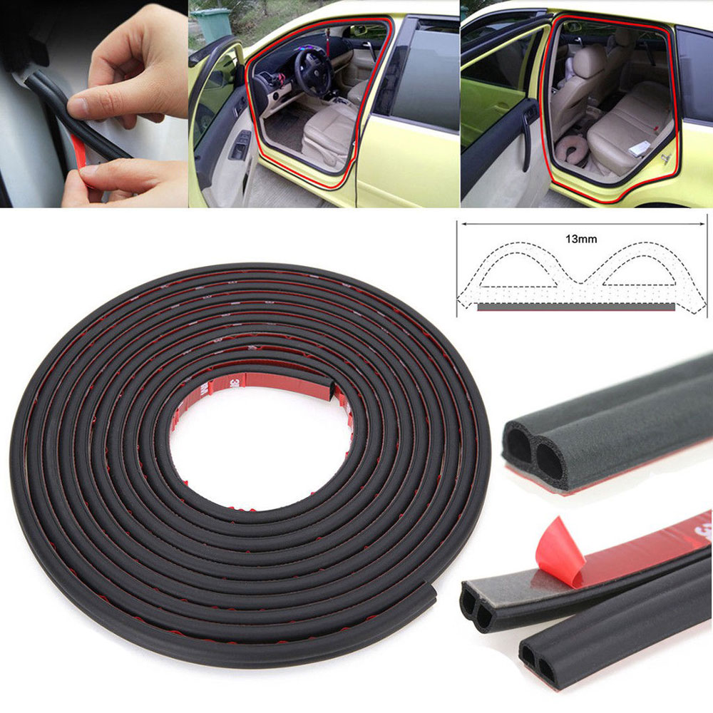 Gioăng, Ron Cao Su Chữ B Nẹp Của Cho Ô Tô Chống Ồn Chống Bụi Bẩn 6x12mm