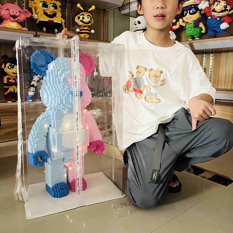 Lắp ráp gấu bear brick cỡ lớn 55cm