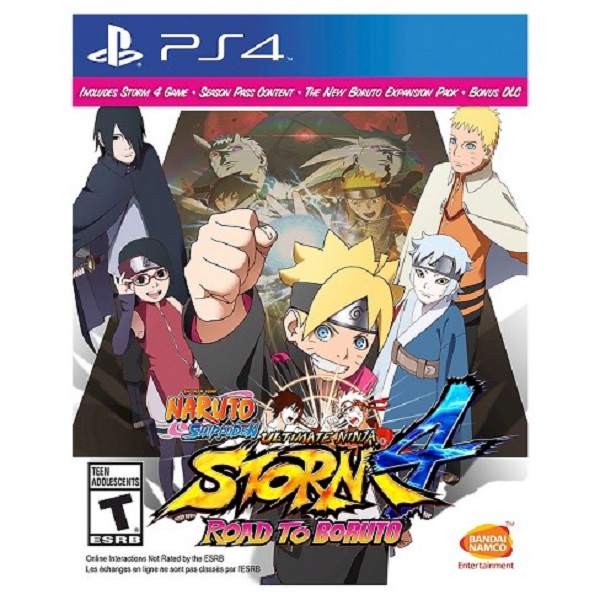 Đĩa Game Ps4: Naruto Ultimate Ninja Storm 4 Road to Boruto - Hàng nhập khẩu