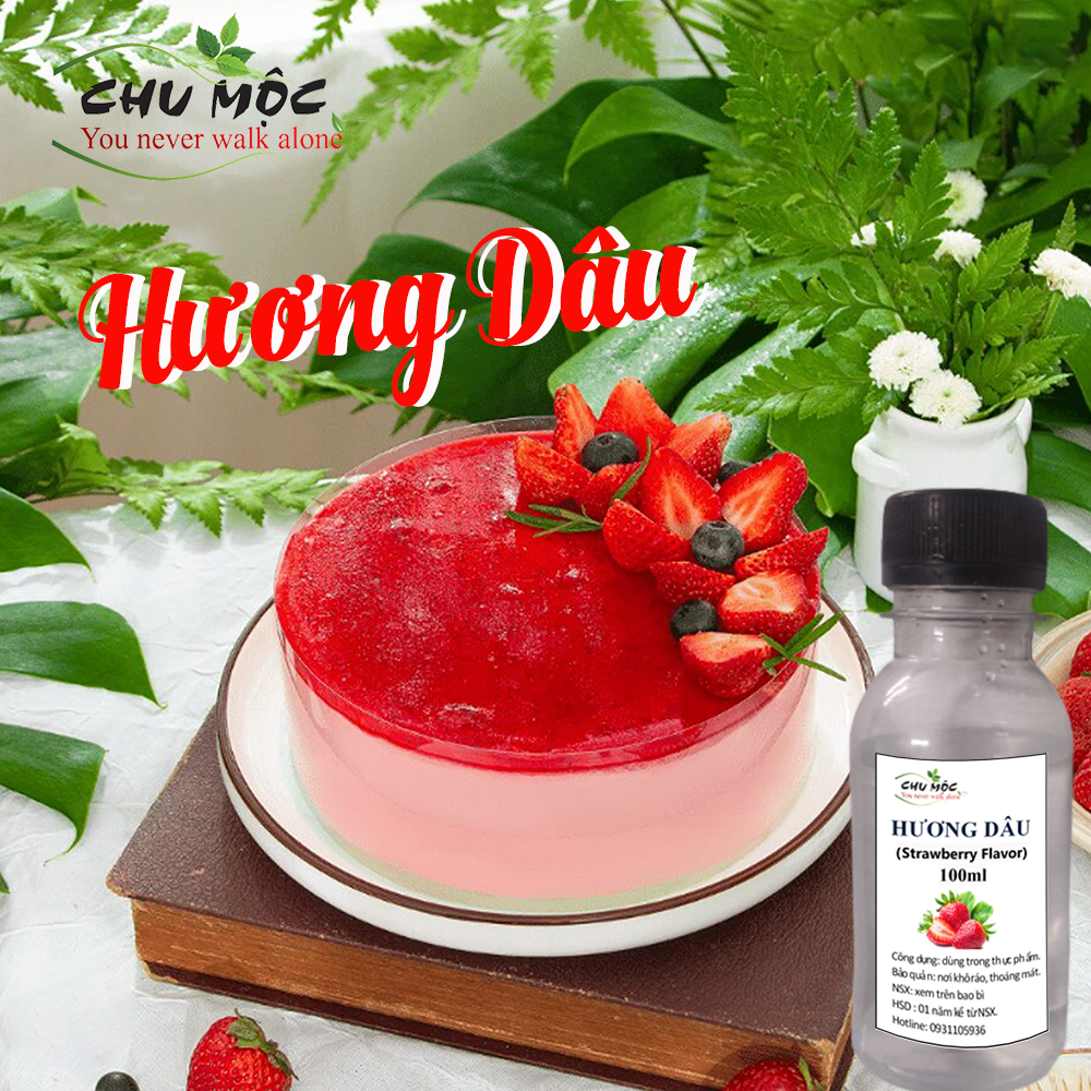 Hương dâu dạng lỏng (Strawberry Flavor)