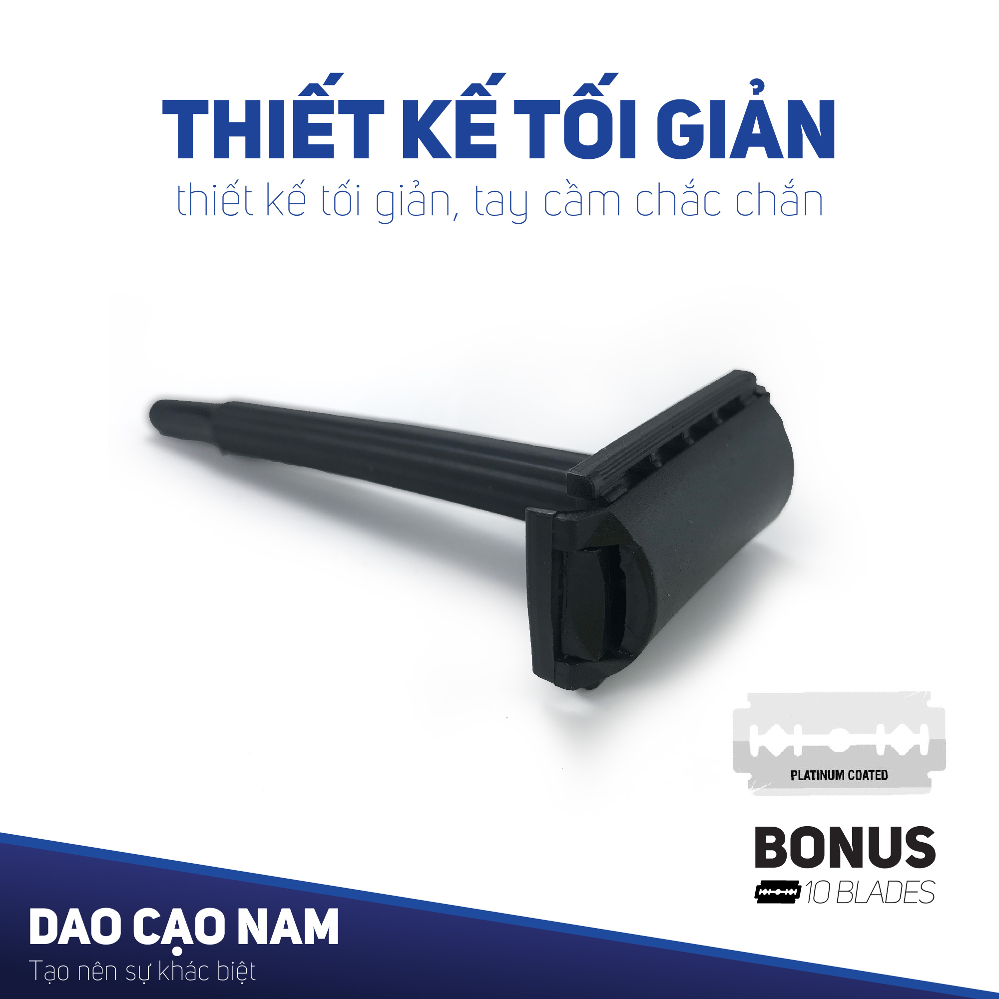 Dao cạo râu lưỡi lam cao cấp cán đen + 10 lưỡi lam thay thế,Dạo cạo râu thay kèm 10 lưỡi lam,Dao cạo râu thay lưỡi lam,Dao cạo thay lưỡi,Dao cạo thay lam,Dao cạo lưỡi lam