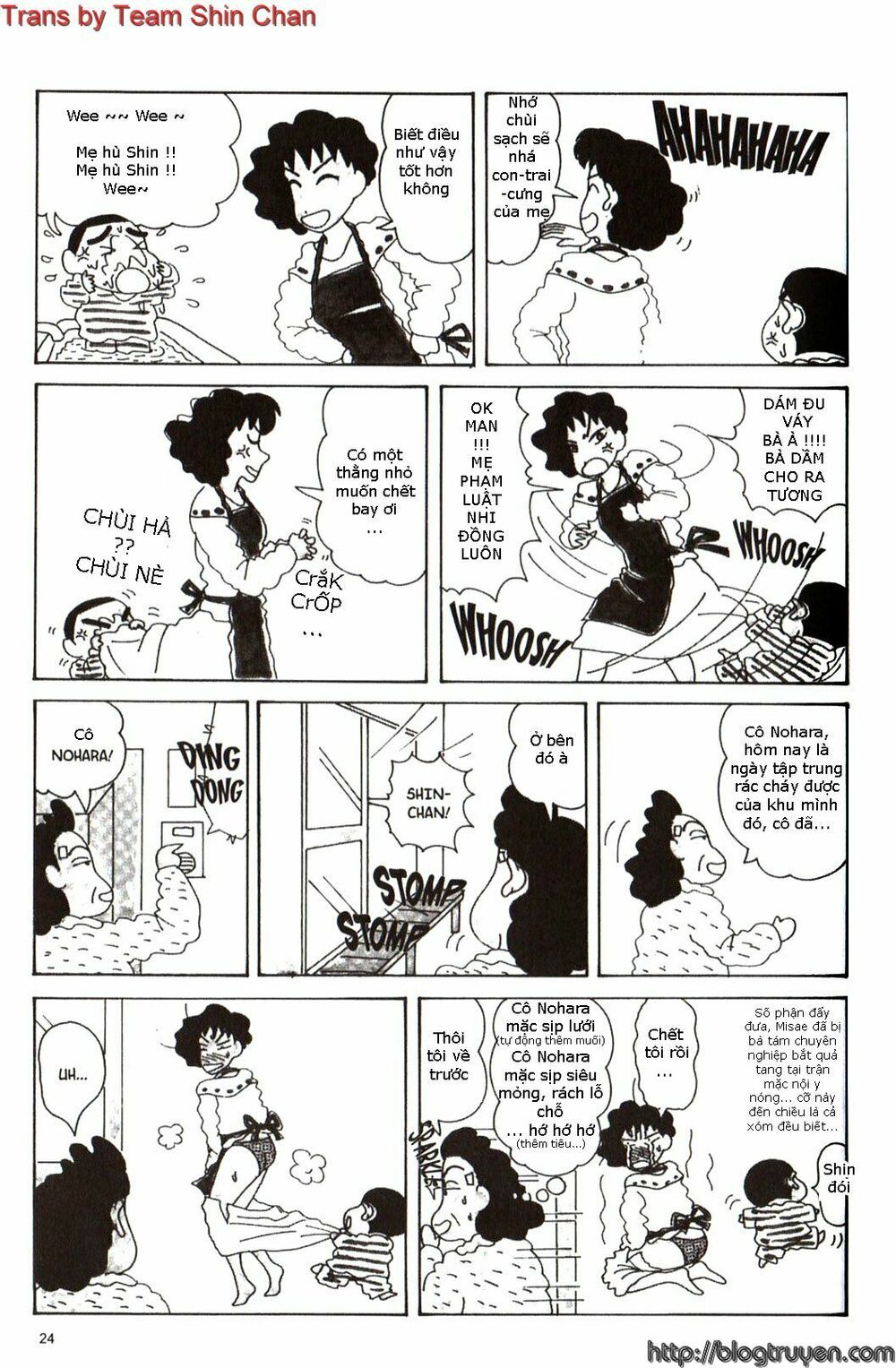 crayon shin-chan cậu bé bút chì chapter 3 26