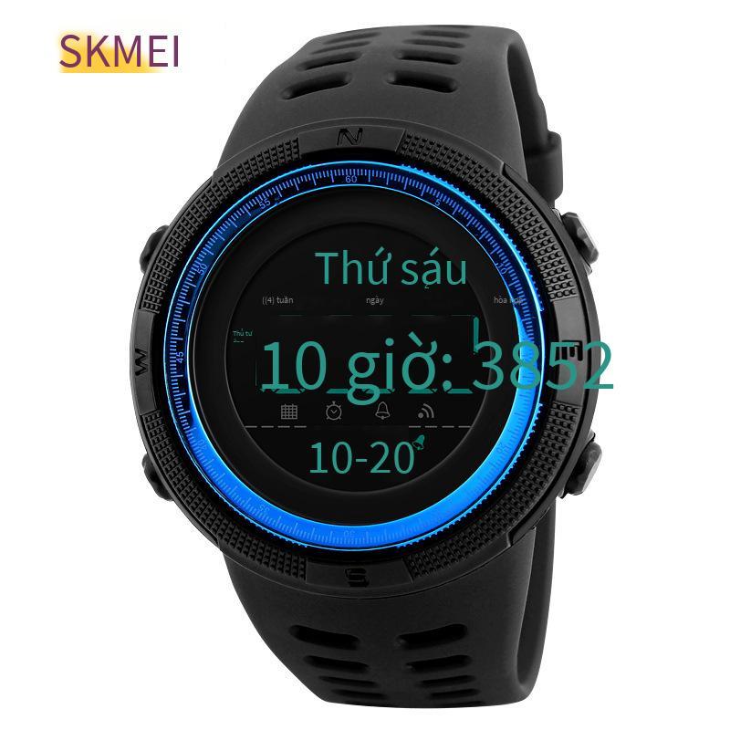Phong cách mới nhất Moment vẻ đẹp thời trang nam xu hướng đồng hồ điện tử đồng hồ sinh viên thể thao ngoài trời đồng hồ thể thao chống nước mới