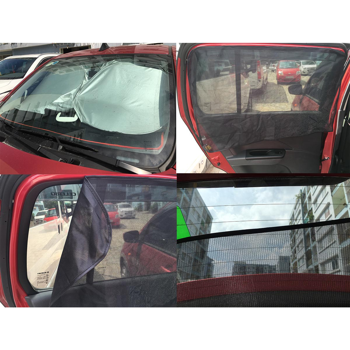Bộ 6 miếng chống nắng xe hơi