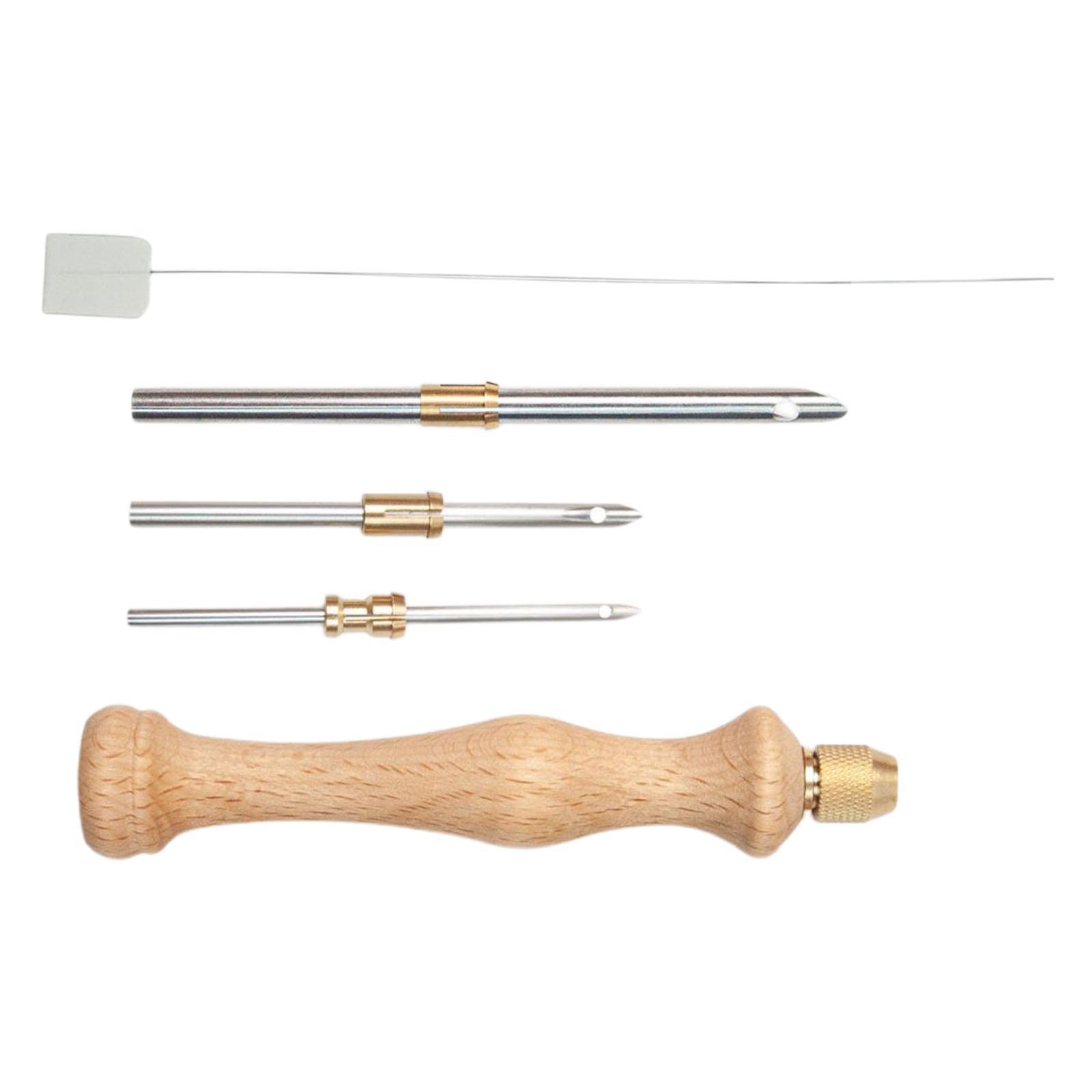 Punch Set Embroidery Punch Pen Punch Tool for 5 mm 3.5 mm Yarn