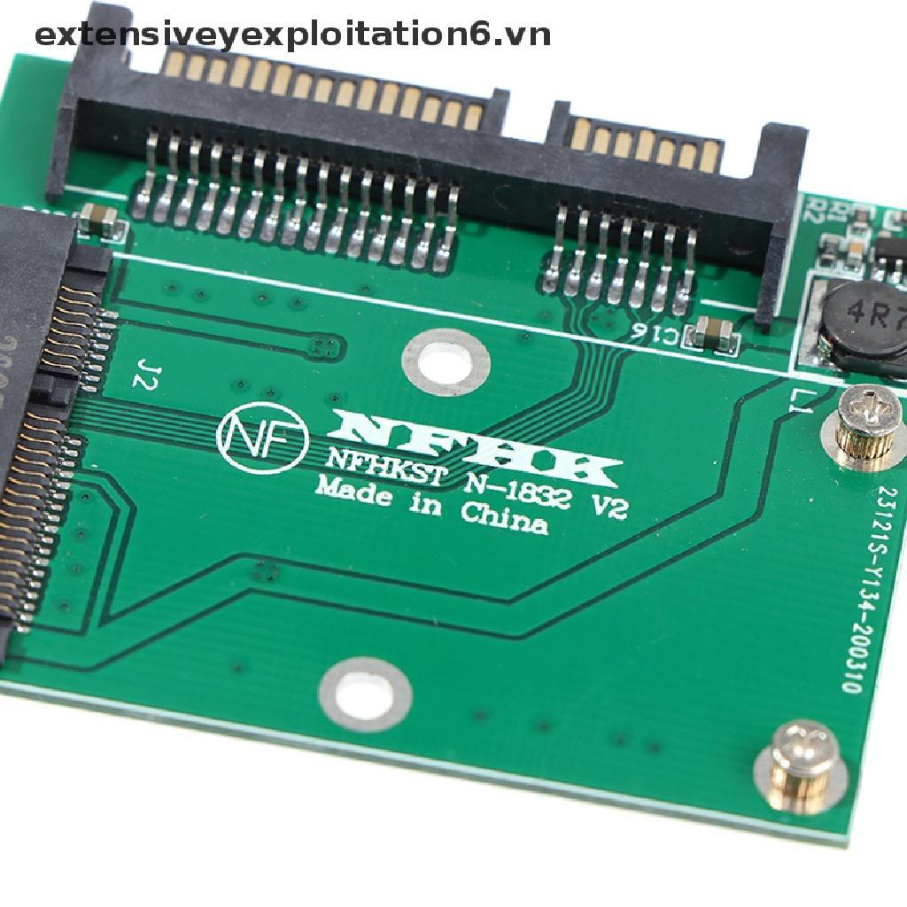 Bảng mạch chuyển đổi Standard MSATA SSD sang SATA 2.5 inch cho laptop máy tính bàn
