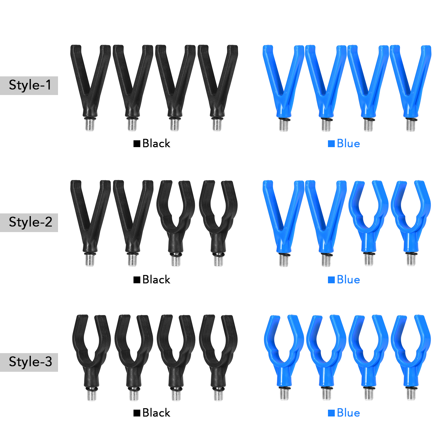 Set 4 cần câu đầu chữ V