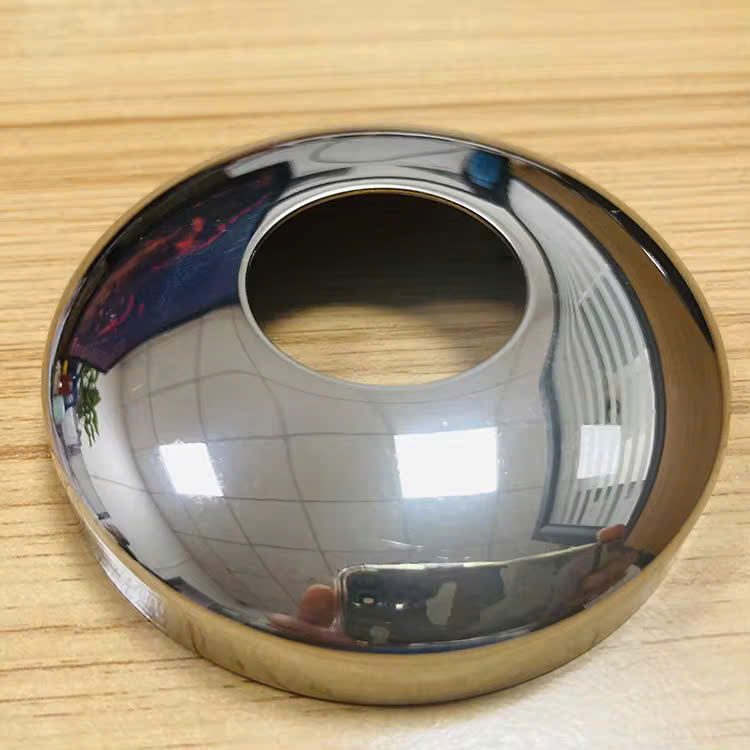 Chụp Đế Lan Can Cầu Thang Inox 304 Hình Nón Cho Ống 38-42-51 KB-968