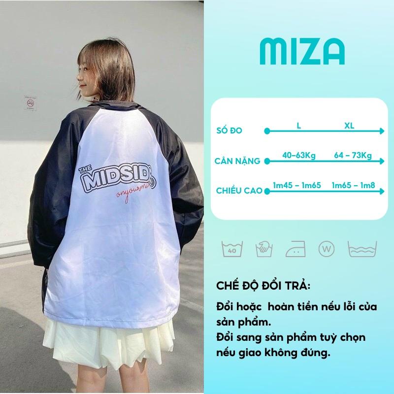 Áo bomber jacket dù 2 lớp khoác nữ nam unisex gió cúc bấm form rộng local brand ulzzang phong cách hàn quốc đep MIDSIZE