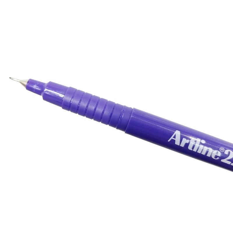 Bút Vẽ Kỹ Thuật 0.2 mm - Artline EK-220-PUR - Màu Tím