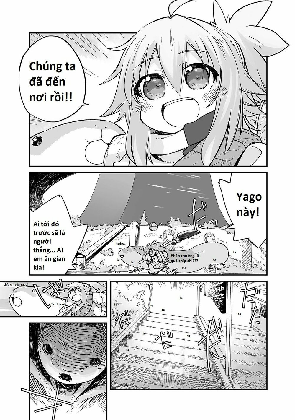 ngay cả khi hậu tận thế, thật hạnh phúc vẫn còn được sống... chapter 6 17