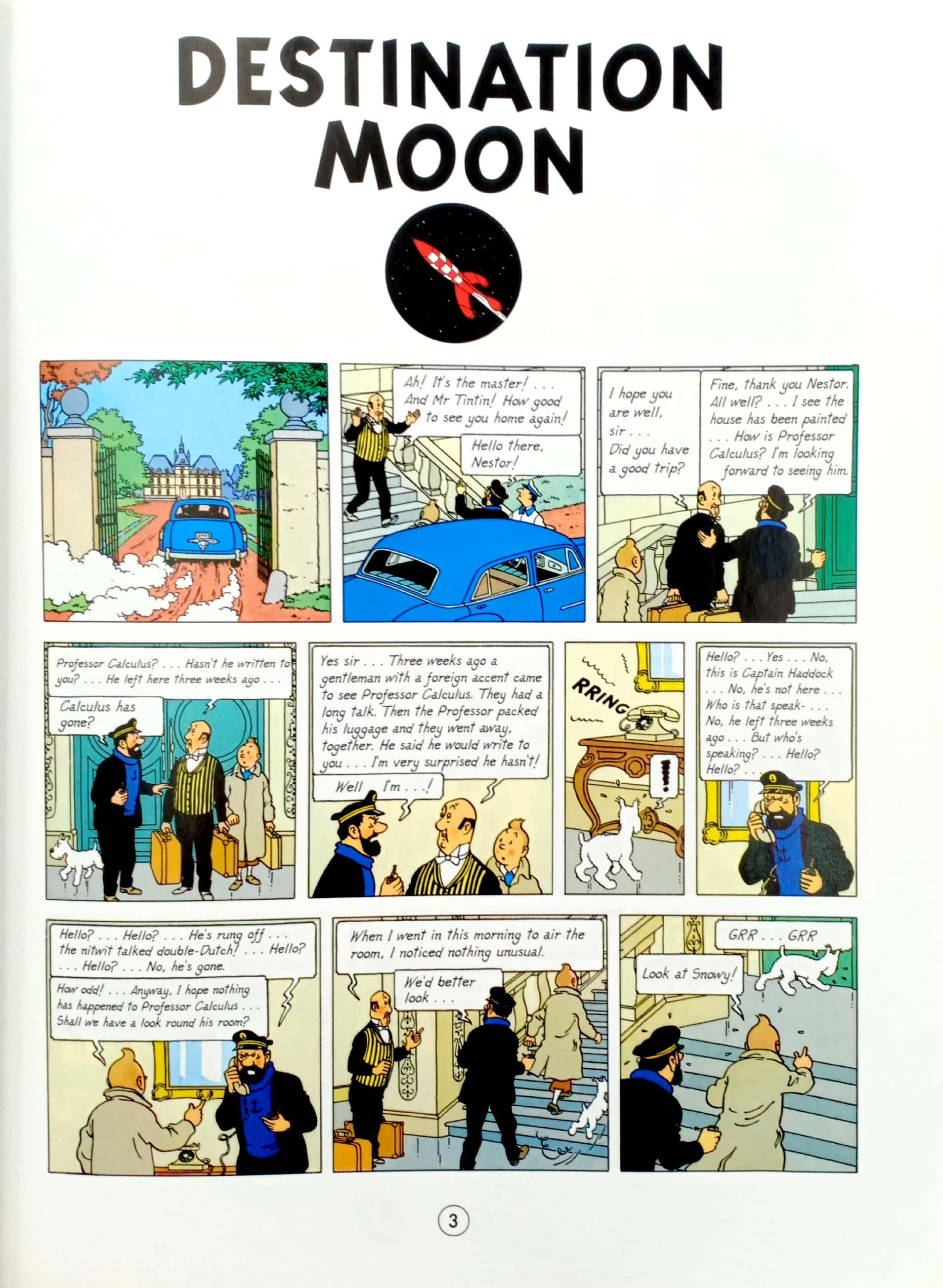 Tintin on the Moon: Destination Moon &amp; Explorers on the Moon (Adventures of Tintin)